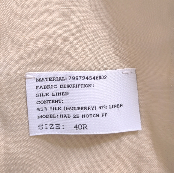 Ralph Lauren Purple lable linen/silk blazer - Picture 4 of 14